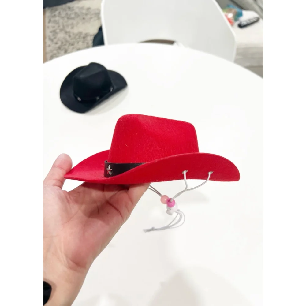 Adorable pet cowboy hats 🧢🐾🐶🐱🐈